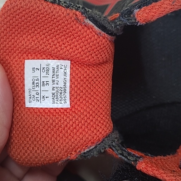 ASICS kids shoes size 2 boys - Picture 5 of 5